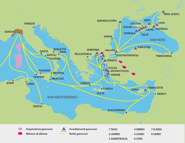 genoese trade route